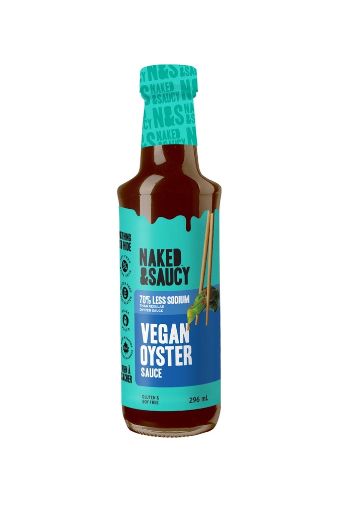 Naked & Saucy Sauce végétalienne façon huître, 296 mL