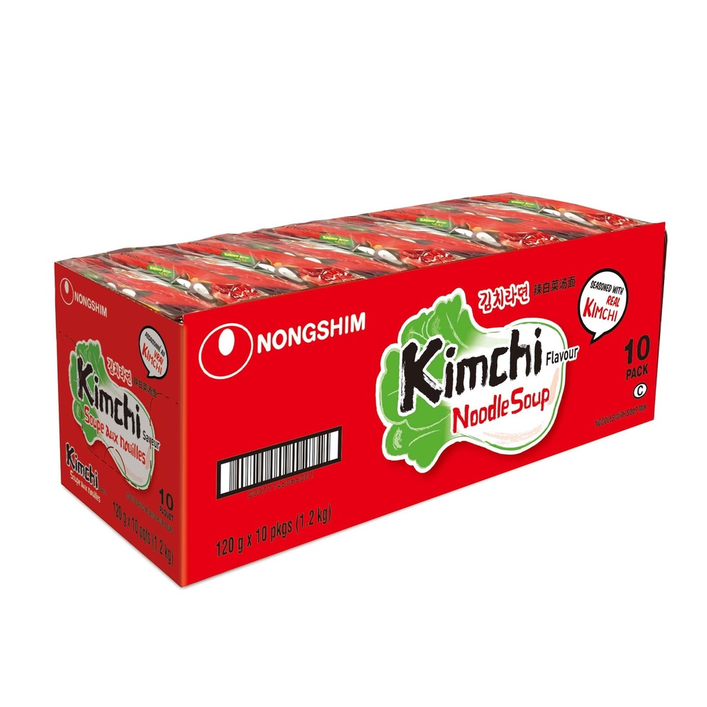 Nongshim Soupe aux Nouilles au Kimchi