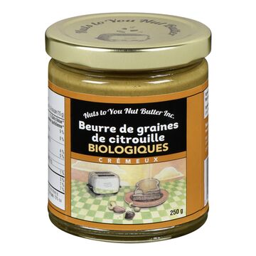 Nuts to You Nut Butter Beurre de graines de citrouille biologique crémeux