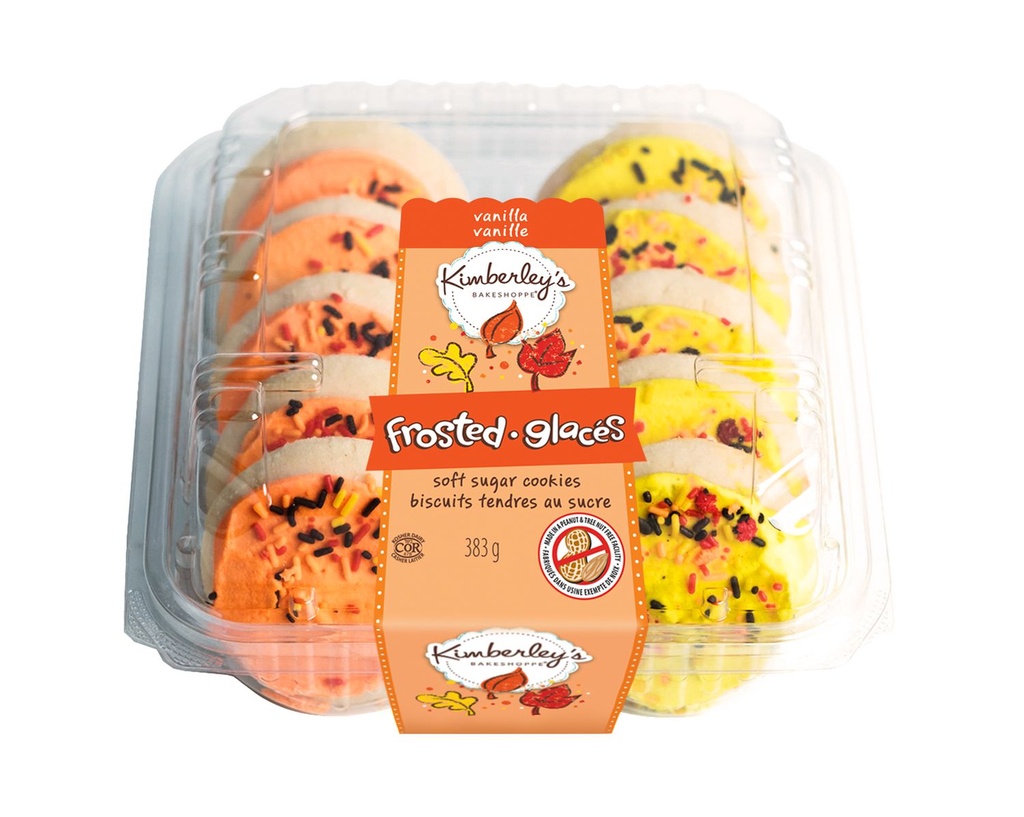 KB Biscuits glacés au sucre – récolte orange et jaune