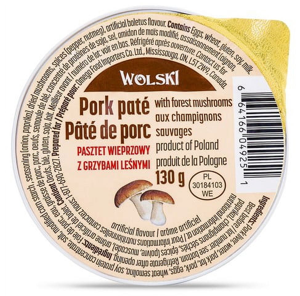Pate de Porc Wolski aux Champignons Forestiers