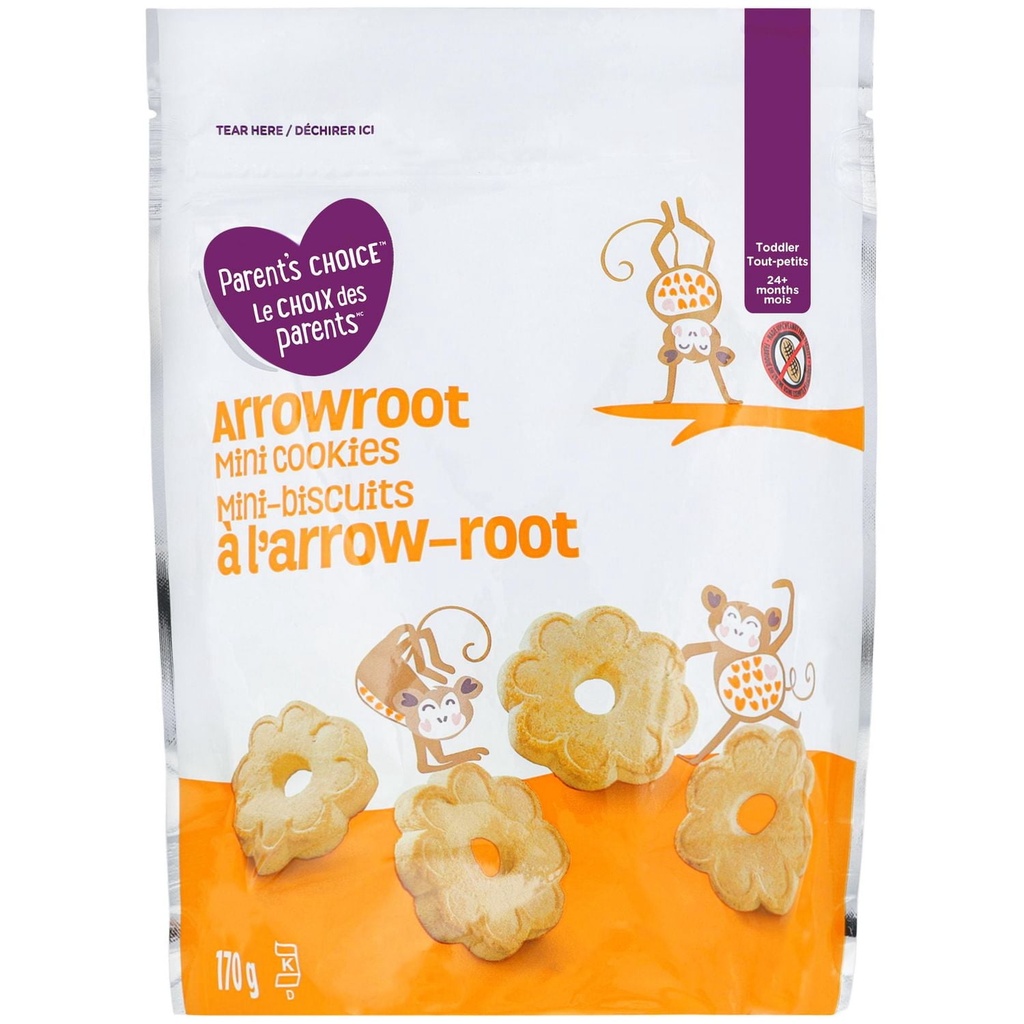 Mini-biscuits à l’arrow-root Le Choix des parents