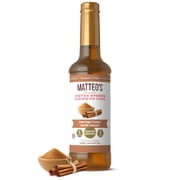 Matteo's Sirop Aromatisant pour Café Sans Sucre, Cannelle Cassonade