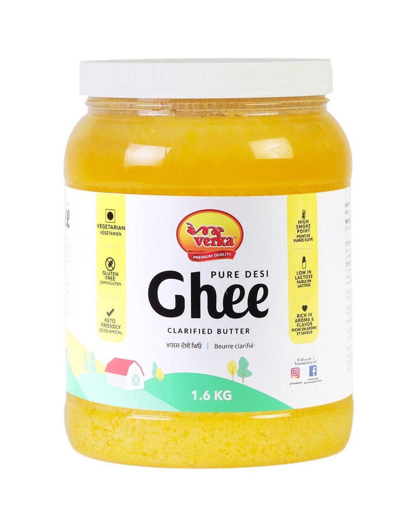 Verka Ghee Desi Pur - 3.5 LB 1.6KG
