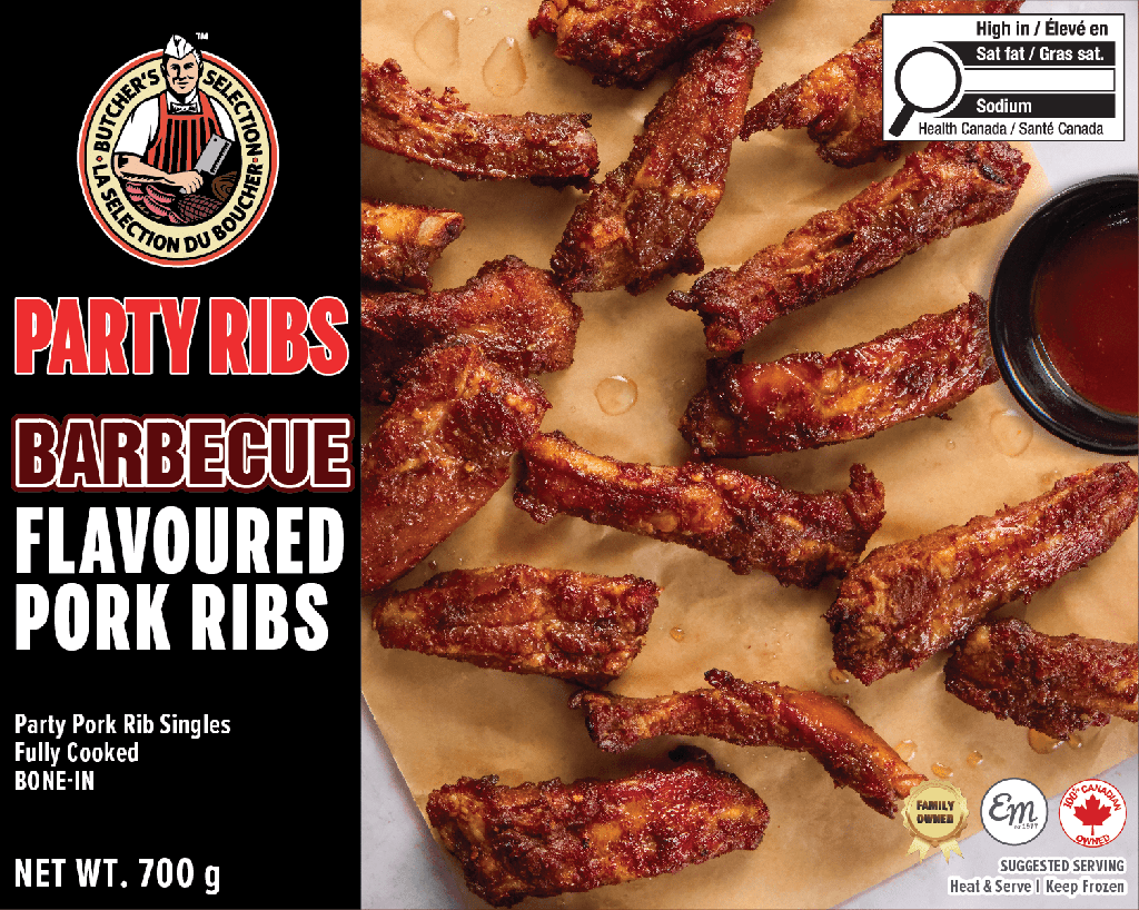 Côtes levées BBQ entièrement cuites, sélection du boucher Côtes levées BS entièrement cuites pour vos fêtes - BBQ