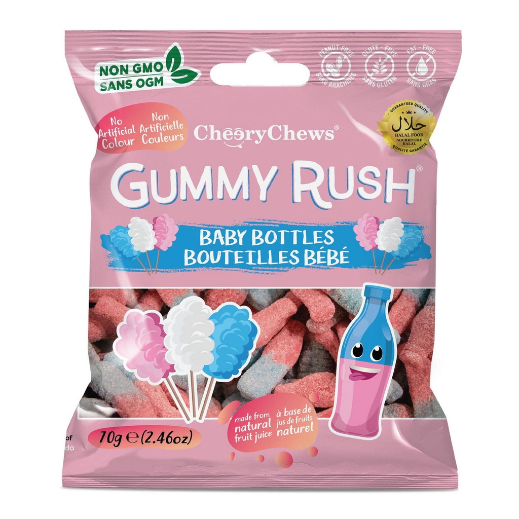 Gummy Rush - Biberon 70g/2.46oz