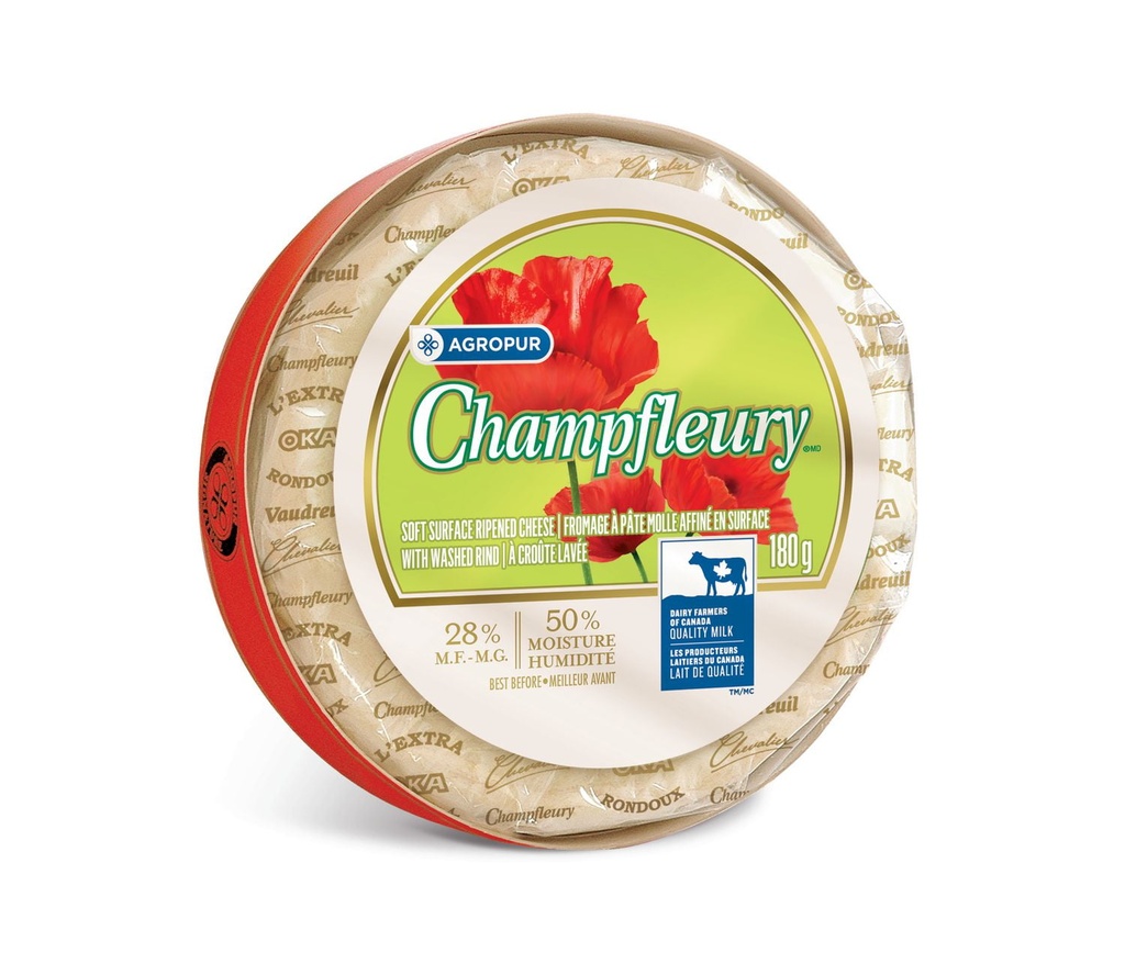 Fromage à pâte molle à croûte lavée Champfleury Agropur Signature