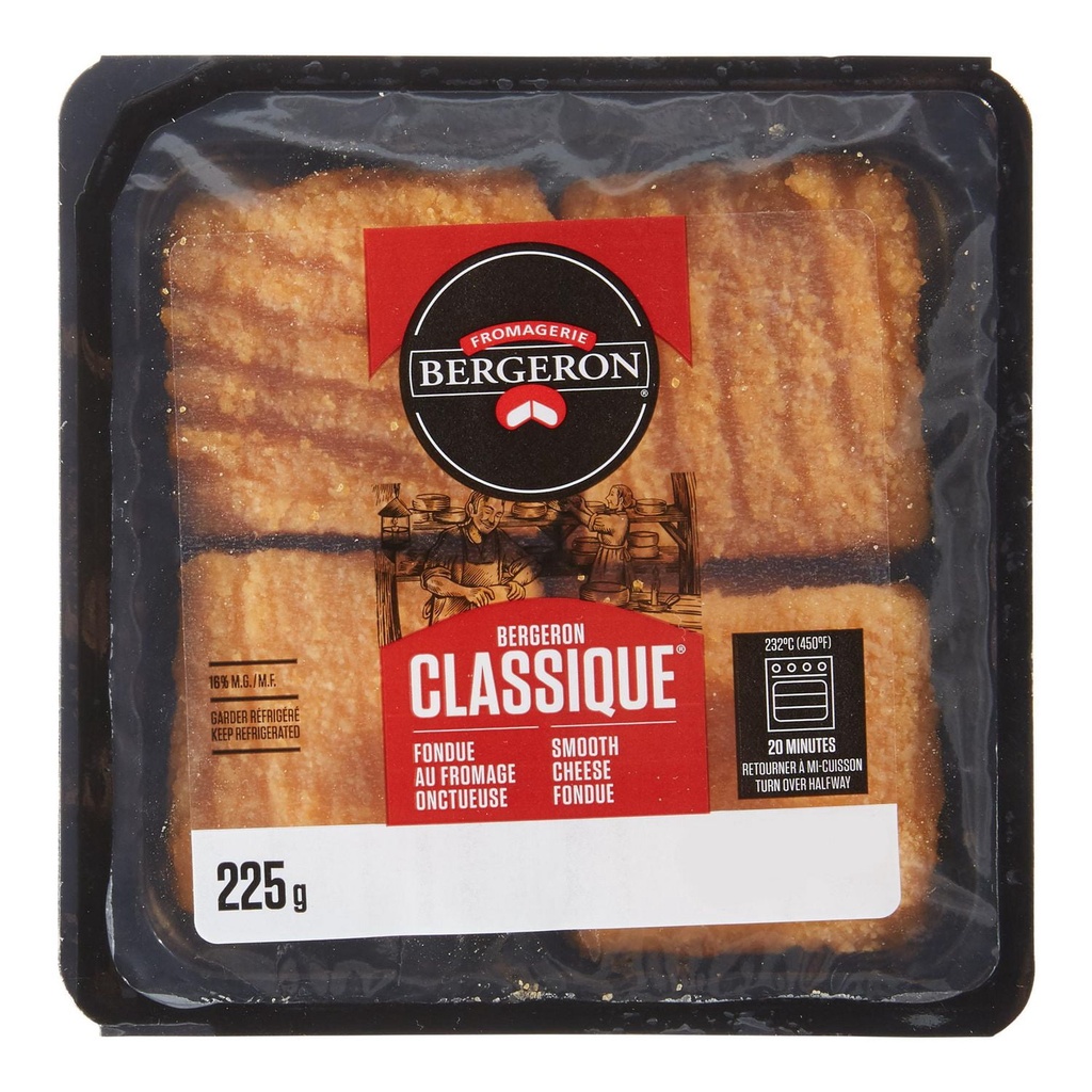 Fondue classique au fromage crémeuse Fromagerie Bergeron à 36 % M.G.