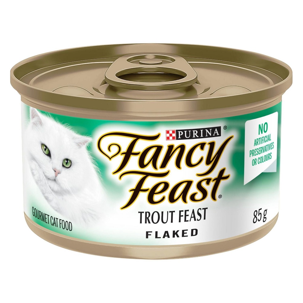 Fancy Feast Émietté – Festin de Truite Nourriture pour Chats
