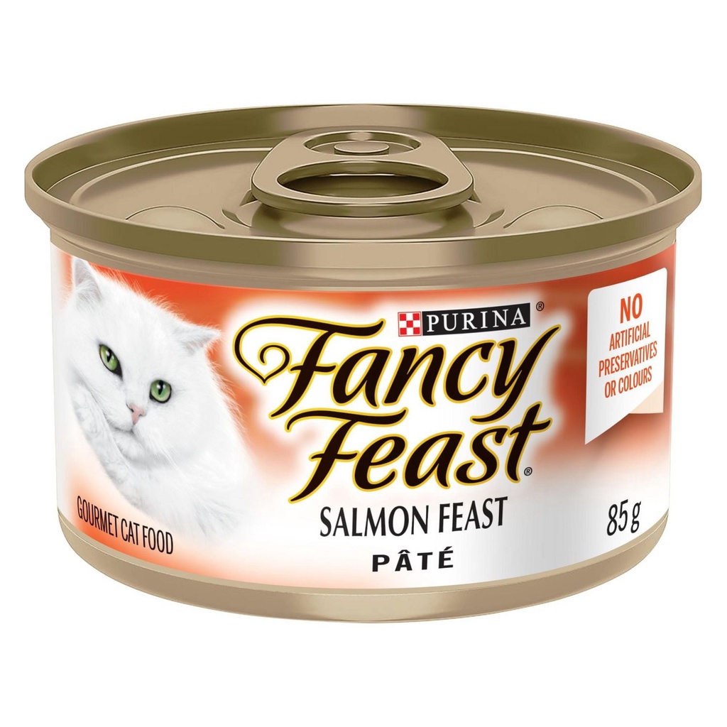Fancy Feast Paté Festin de Saumon Nourriture pour Chats