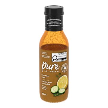 Vinaigrette et marinade grecque aux concombres