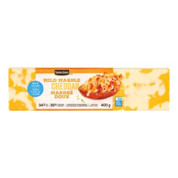 Selection Fromage cheddar marbré doux