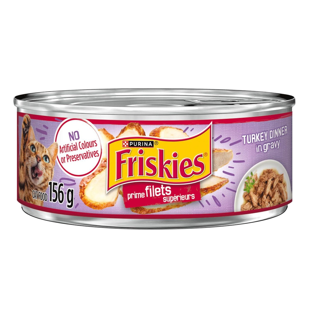 Friskies Filets Superieurs Diner a la Dinde en Sauce Nourriture pour Chats