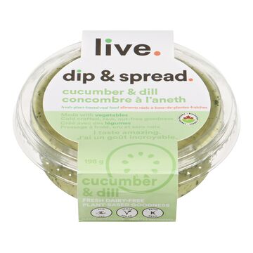 Trempette de concombre à l'aneth biologique
