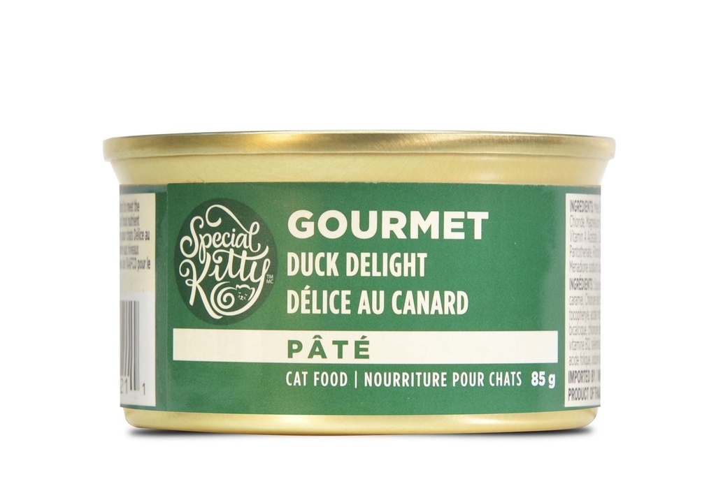 Special kitty delice au canard 85g