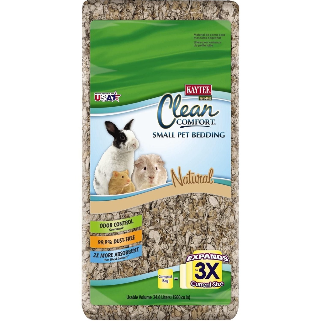 Litière nature Clean Comfort Forti-Diet de Kaytee