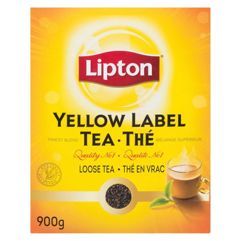 Thé Lipton Étiquette Jaune Grand format