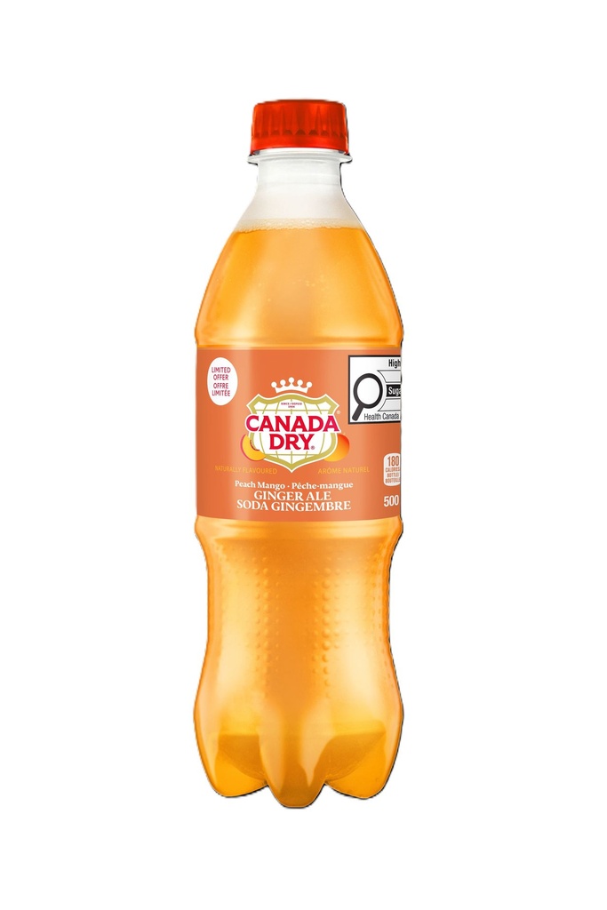 CANADA DRY A LA PECHE MANGUE