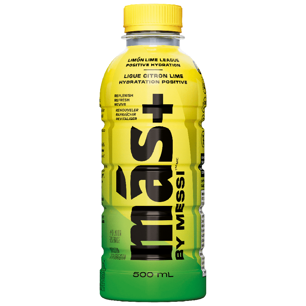 Mas+ By Messi Ligue Citron Lime Hydratation Boisson