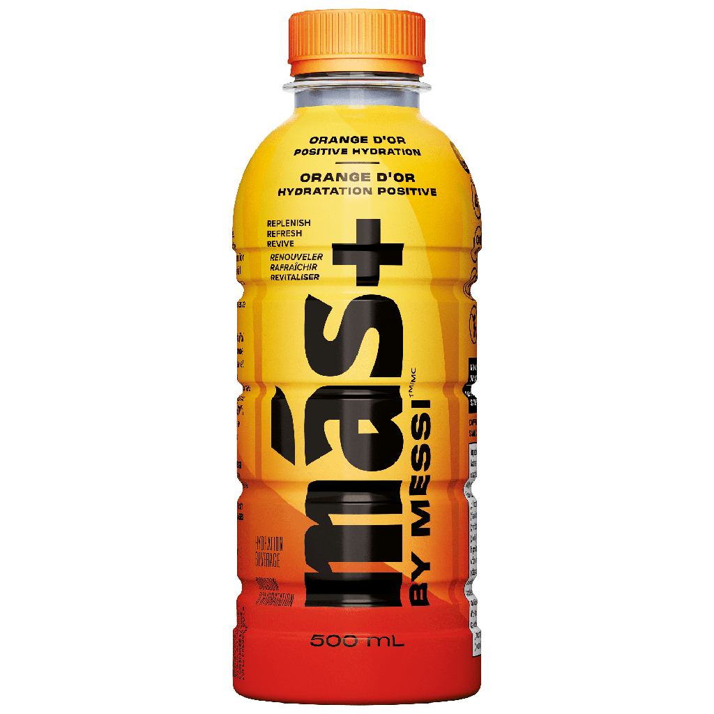 Mas+ By Messi Orange D'Or Hydratation Boisson
