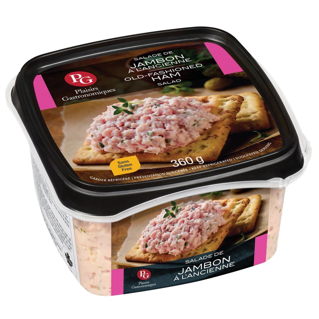 Tartinade de salade de jambon à l'ancienne Plaisirs Gastronomiques