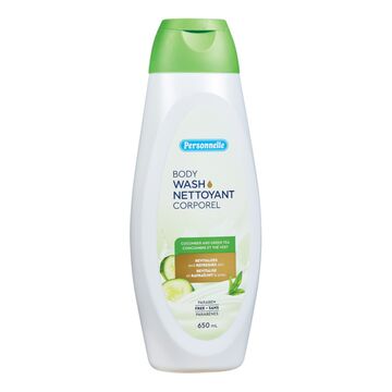 Nettoyant pour le corps concombre et thé vert