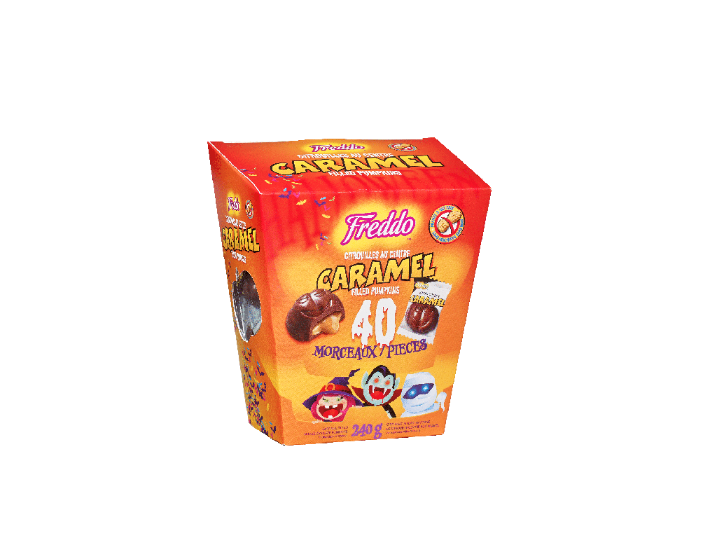 FREDDO Citrouilles au caramel Chocolat Halloween