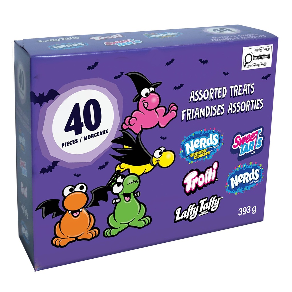 Ferrara 40 Morceaux de Friandises Assorties d'Halloween