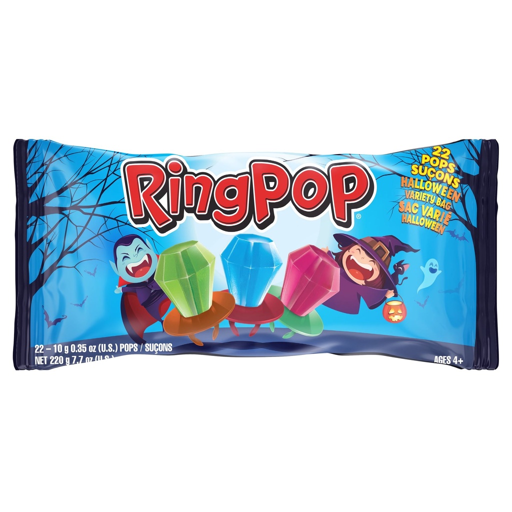 Sac de Ring Pop Halloween 22 mcx