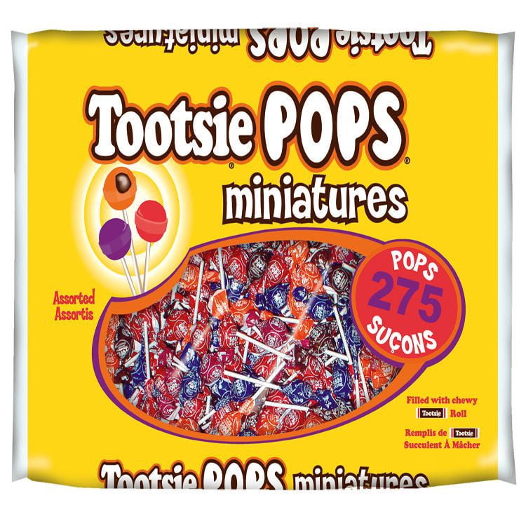 Tootsie Suçons miniatures, Suçons Assortis