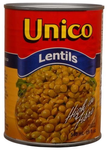 Unico Lentilles Riches en Fibres