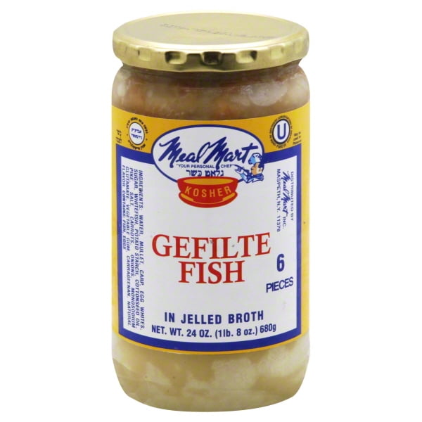 GEFILTE FISH IN JAR - FRENCH
