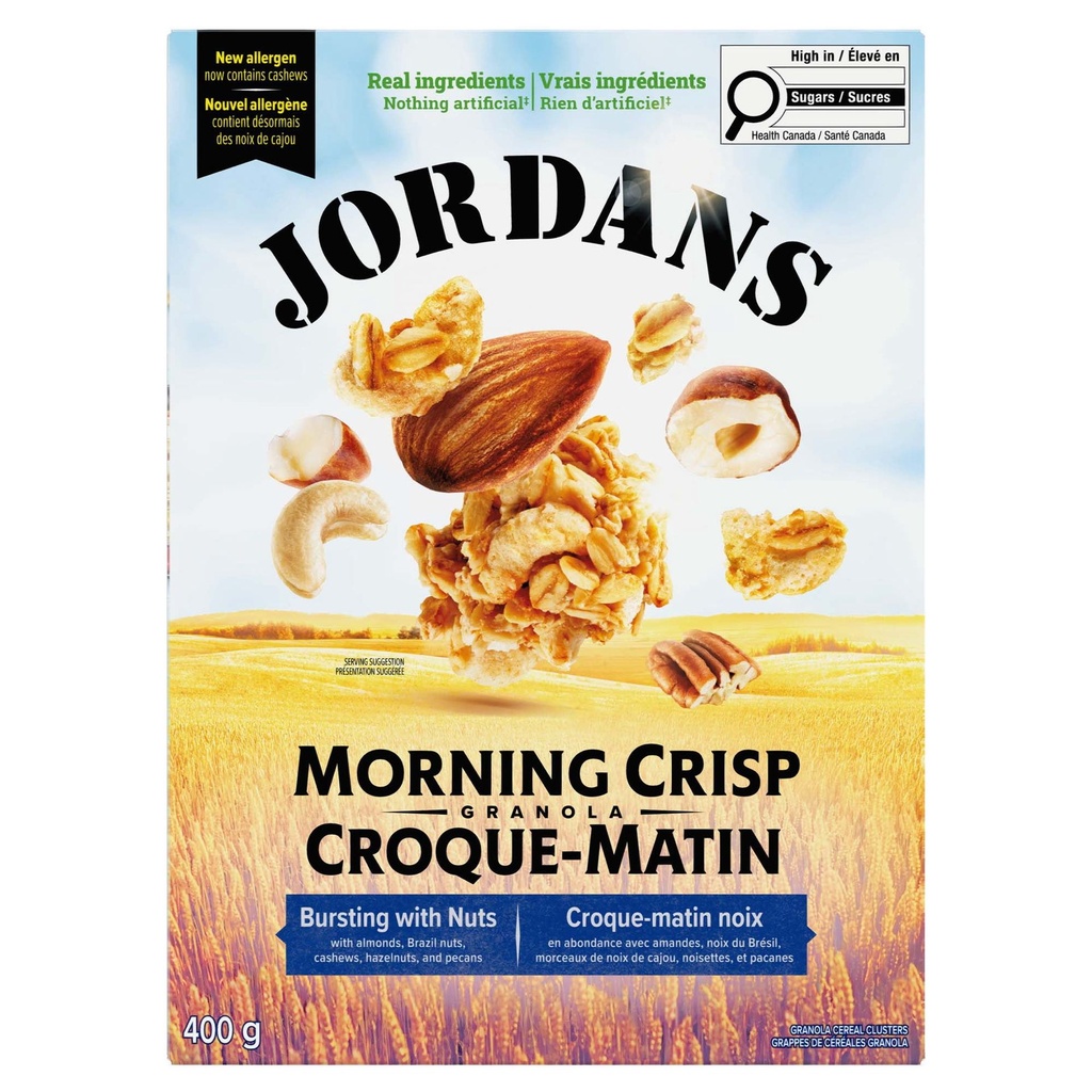 Céréales granola Croque-Matin Noix en abondance Jordans