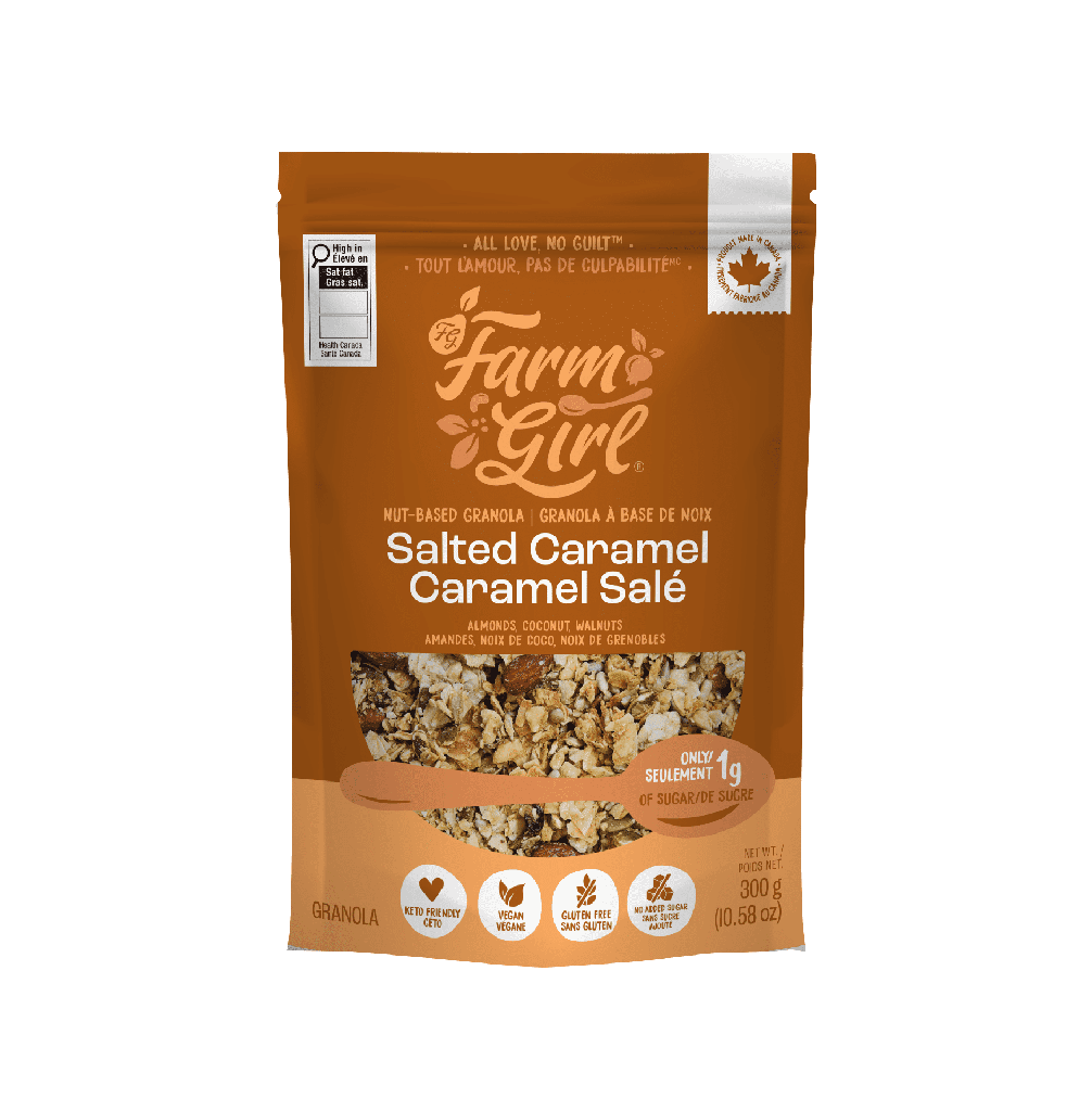 Farm Girl Granola Caramel Salé