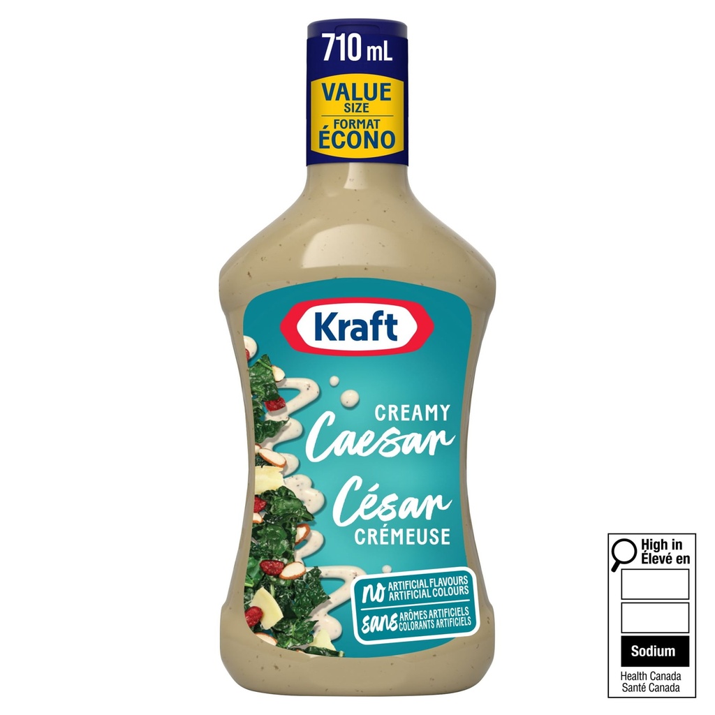Vinaigrette César Crémeuse, Bouteille