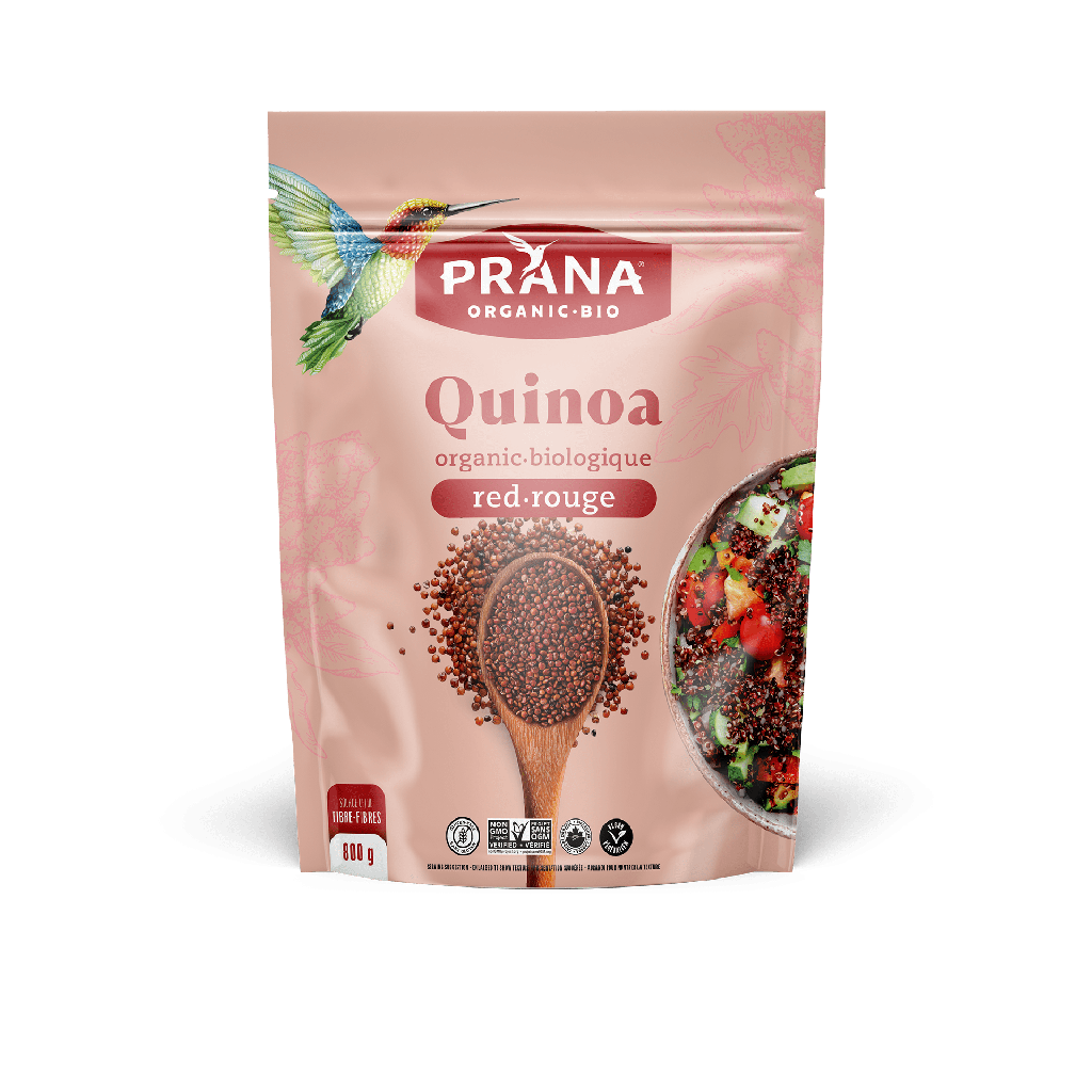 Prana Quinoa Rouge Biologique et Sans-Gluten, 800g