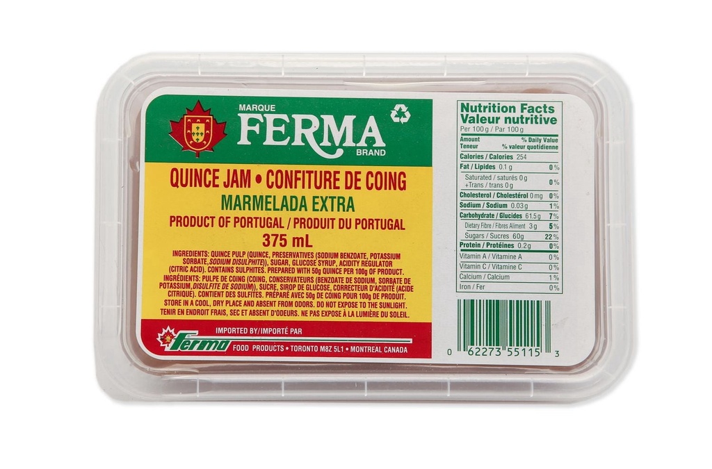 Marmelade de coings Ferma