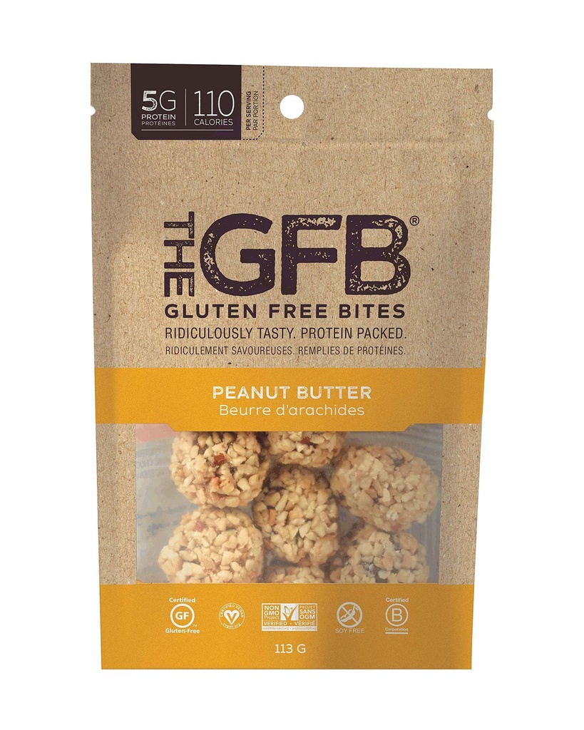 The GFB: Bouchées Sans Gluten - Croquant Buerre D'Arachides