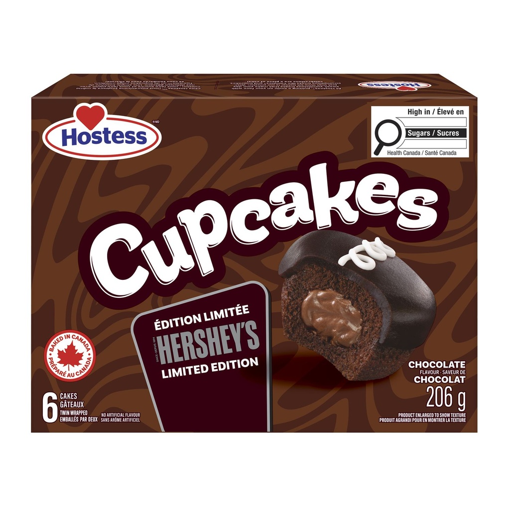 Cupcakes Hostess🅫 à saveur de chocolat Hershey's®