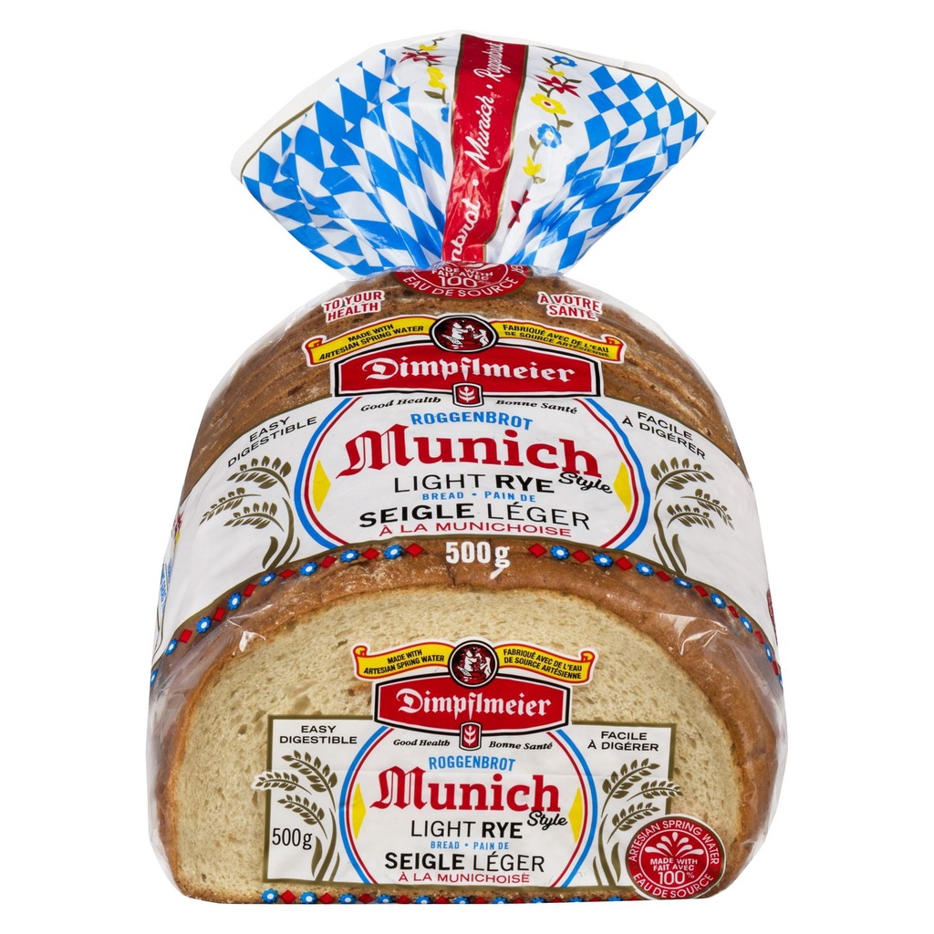Pain de seigle léger à la munichoise Dimpflmeier