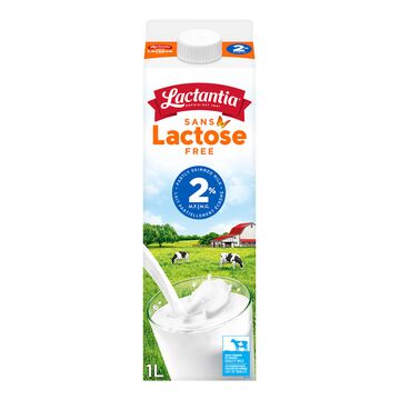 Lait sans lactose 2 %