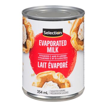 Selection Lait évaporé