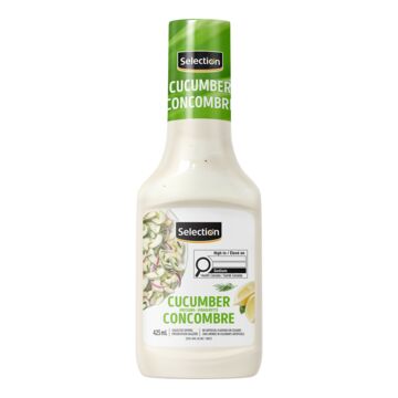 Vinaigrette aux concombres