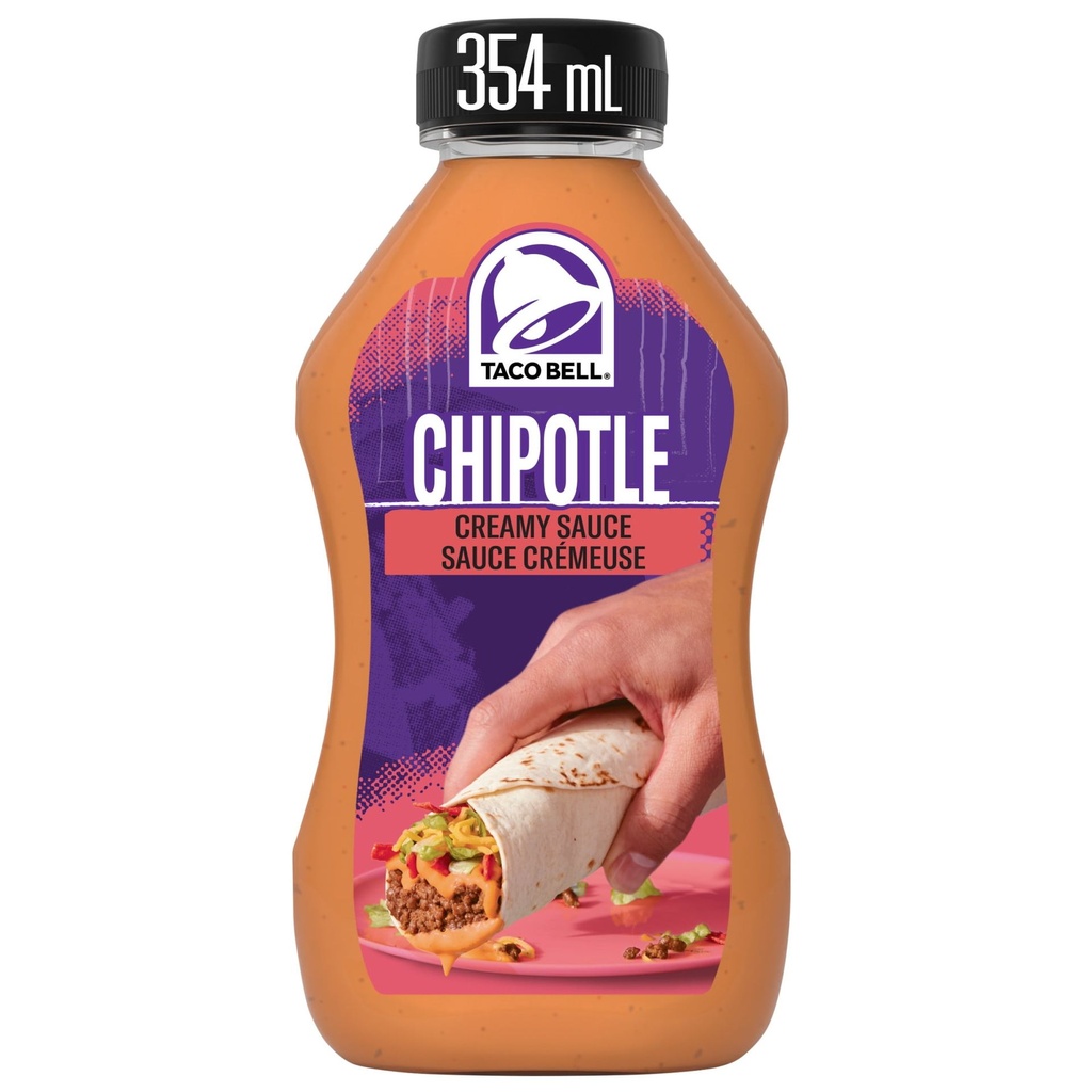 Taco Bell Sauce Chipotle Crémeuse, Bouteille