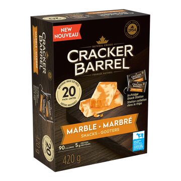 Goûters au fromage cheddar marbré