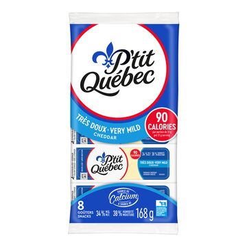 P'Tit Quebec Collations de fromage cheddar très doux
