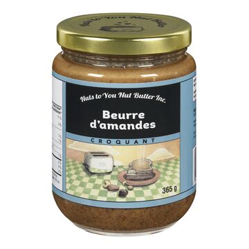Nuts to You Nut Butter Beurre d'amandes croquant
