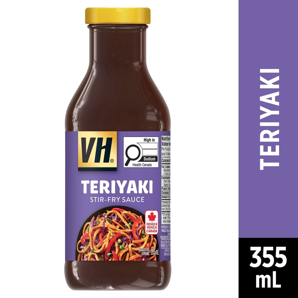 Sauces VH VH Sauce pour Sauté Teriyaki Sans Gluten