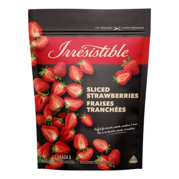 Irrésistible Fraises tranchées surgelées