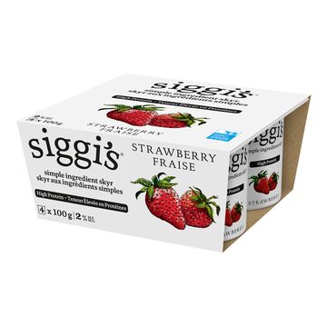 Siggi's Yogourt skyr aux fraises 2 %